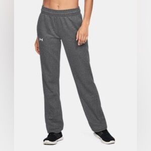 XL Under Armour Women's UA Rival Sweatpants - Carbon Heather